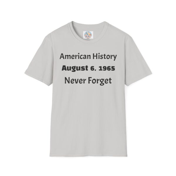 American History Commemorative T-Shirt, August 6, 1965 - Image 9