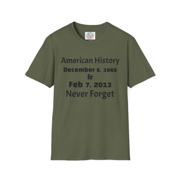 American History Commemoration T-Shirt - Never Forget - Image 33