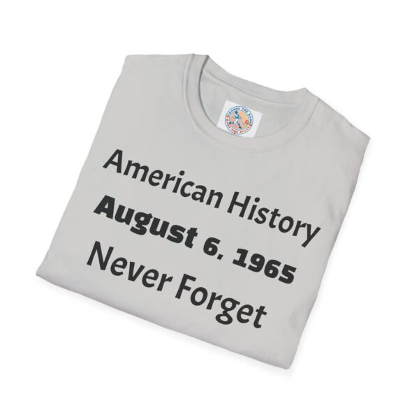 American History Commemorative T-Shirt, August 6, 1965 - Image 12