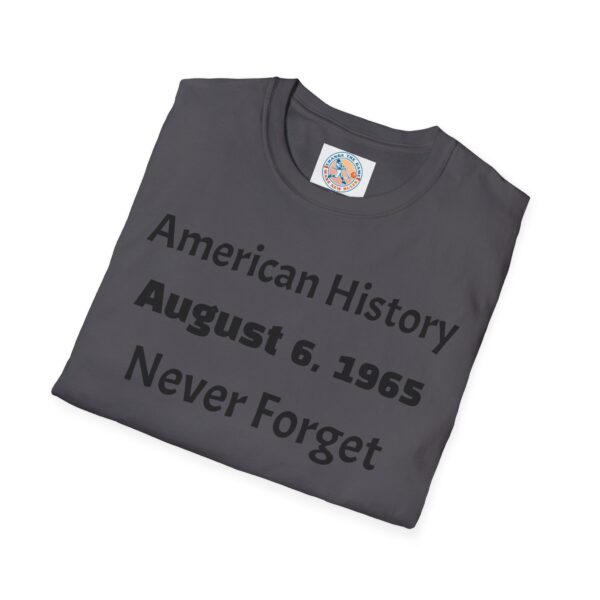 American History Commemorative T-Shirt, August 6, 1965 - Image 40