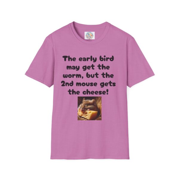 Funny Unisex T-Shirt - 'The Early Bird May Get the Worm' Casual Tee - Image 41