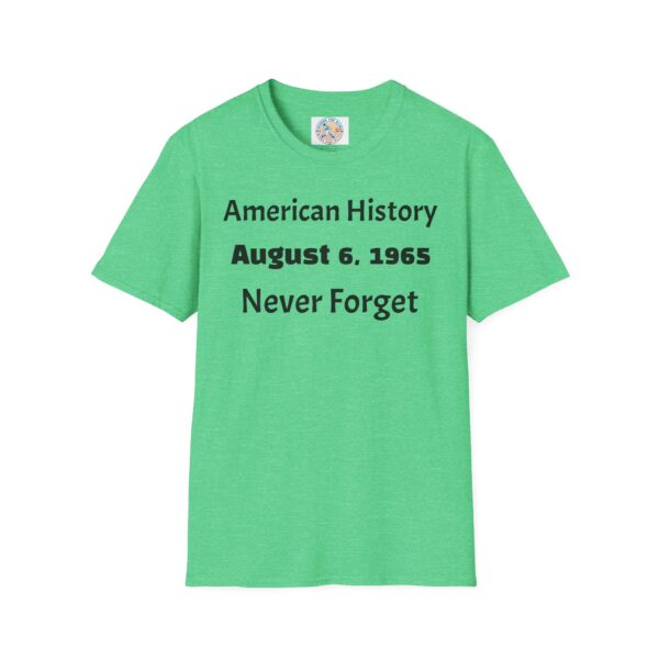 American History Commemorative T-Shirt, August 6, 1965 - Image 25