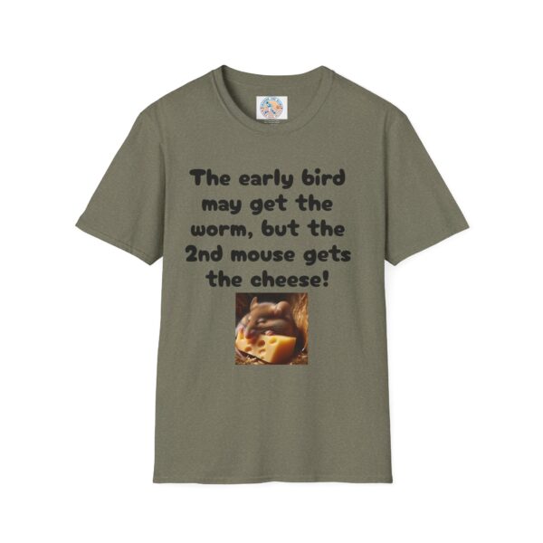 Funny Unisex T-Shirt - 'The Early Bird May Get the Worm' Casual Tee - Image 29