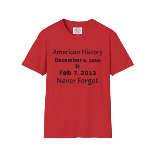 American History Commemoration T-Shirt - Never Forget - Image 53