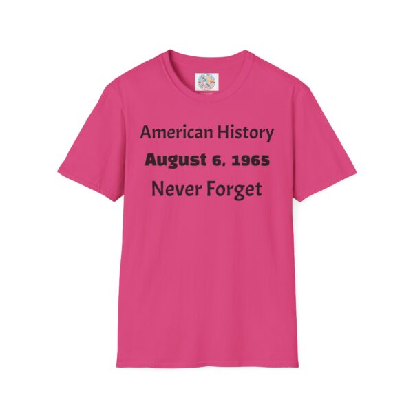 American History Commemorative T-Shirt, August 6, 1965 - Image 45