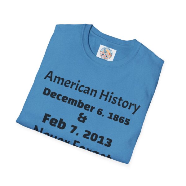 American History Commemoration T-Shirt - Never Forget - Image 48