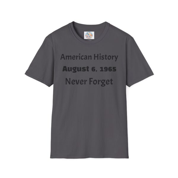 American History Commemorative T-Shirt, August 6, 1965 - Image 37