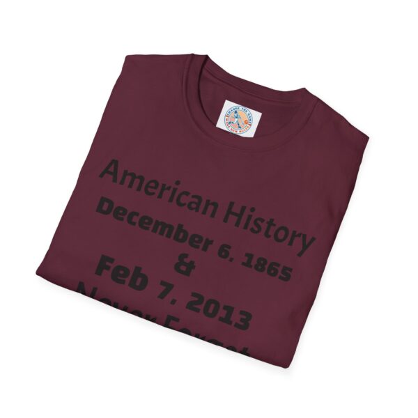 American History Commemoration T-Shirt - Never Forget - Image 16