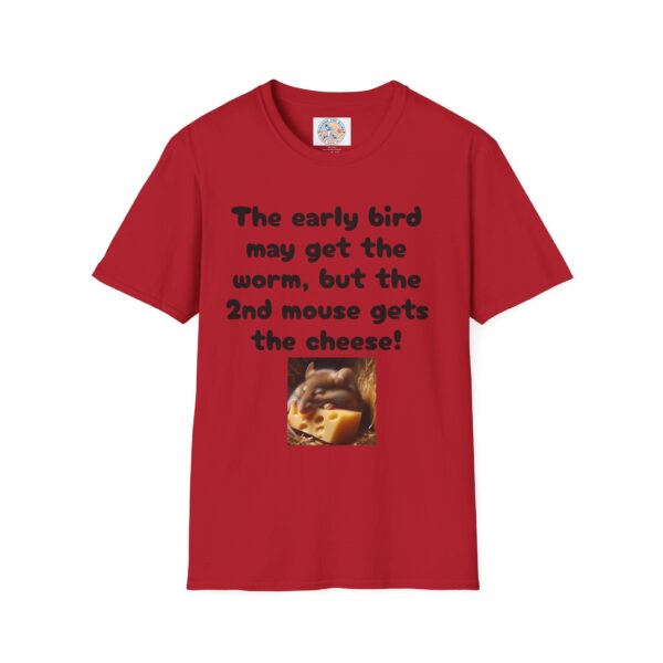 Funny Unisex T-Shirt - 'The Early Bird May Get the Worm' Casual Tee - Image 49