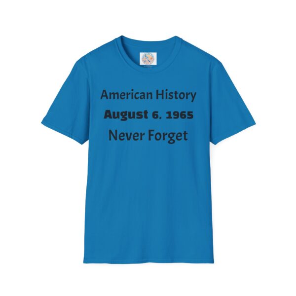 American History Commemorative T-Shirt, August 6, 1965 - Image 33