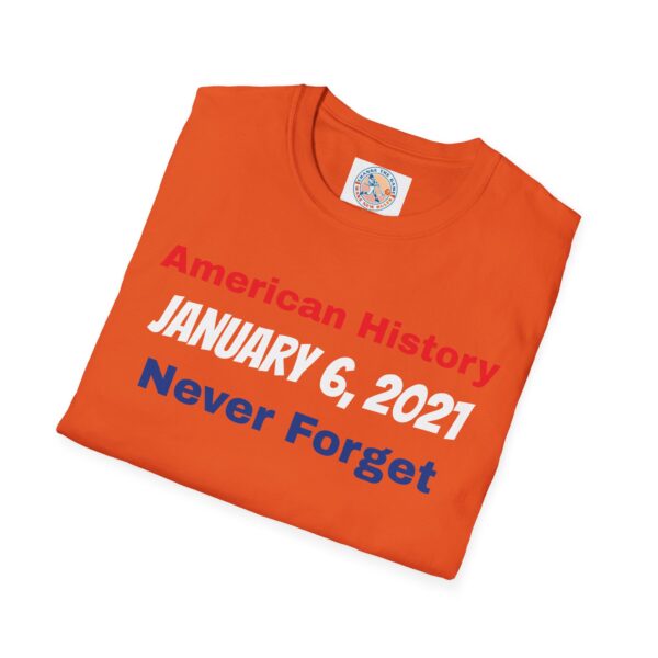 American History T-Shirt January 6, 2021 Never Forget - Image 16