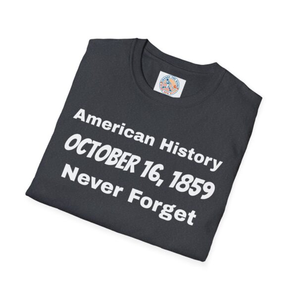 American History T-Shirt - October 16, 1859 - Image 52