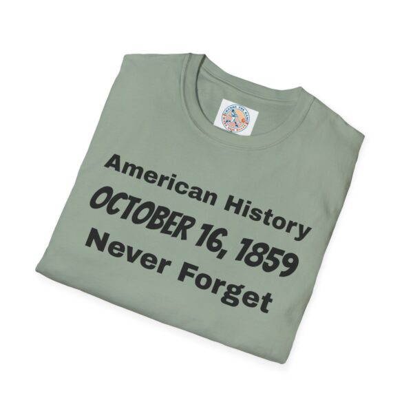 American History T-Shirt - October 16, 1859 - Image 32