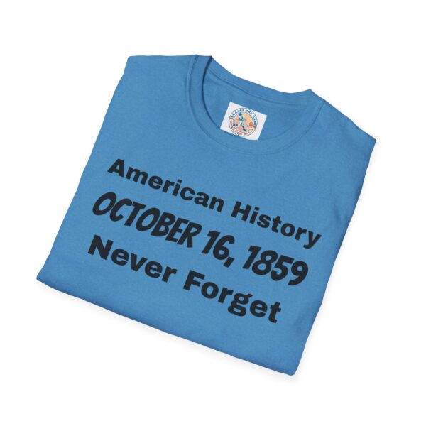 American History T-Shirt - October 16, 1859 - Image 40