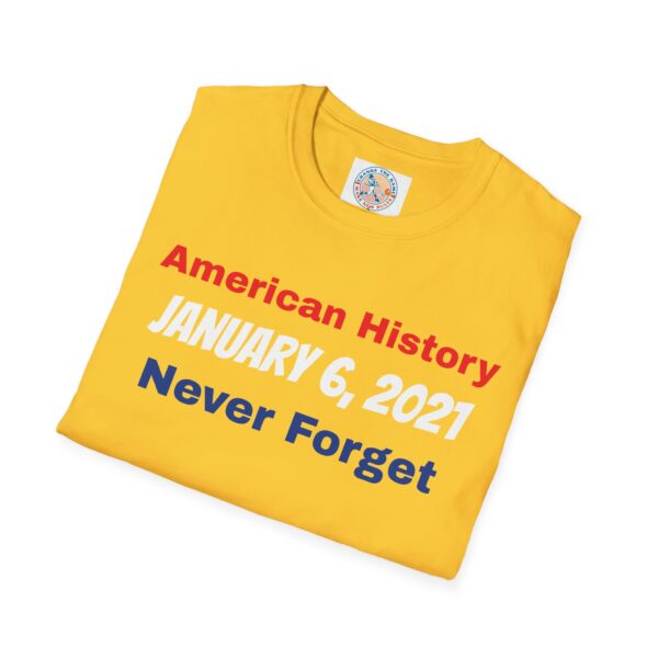 American History T-Shirt January 6, 2021 Never Forget - Image 24