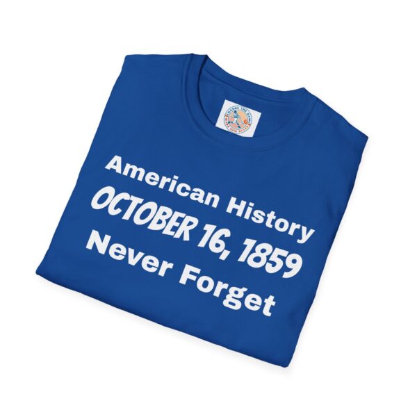 American History T-Shirt - October 16, 1859 - Image 48