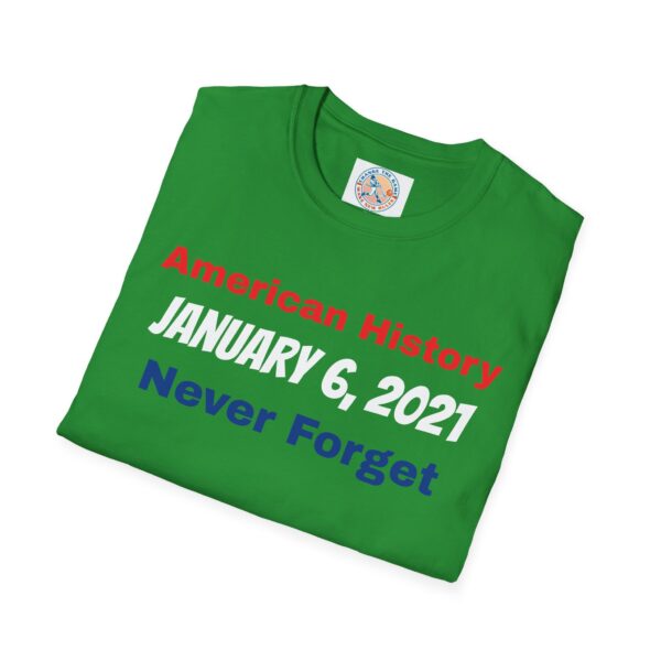 American History T-Shirt January 6, 2021 Never Forget - Image 32