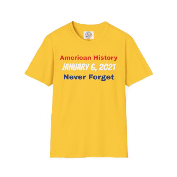 American History T-Shirt January 6, 2021 Never Forget - Image 21