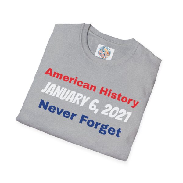 American History T-Shirt January 6, 2021 Never Forget - Image 12