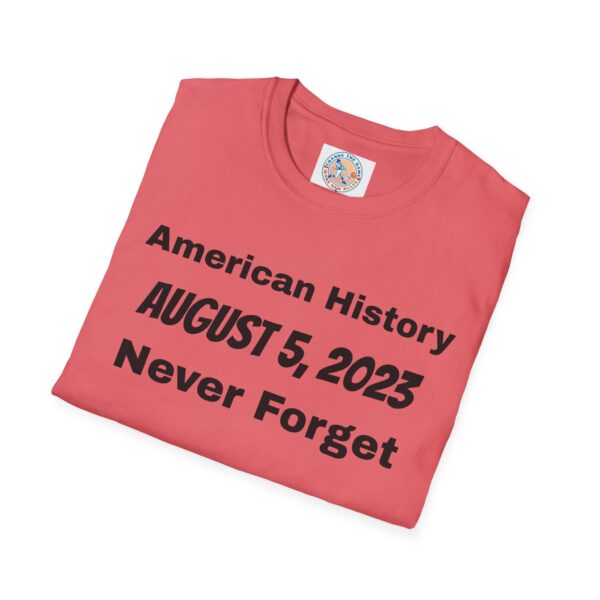 American History Commemorative T-Shirt- Never Forget - Image 8