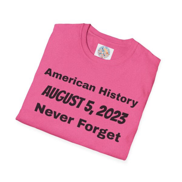 American History Commemorative T-Shirt- Never Forget - Image 44