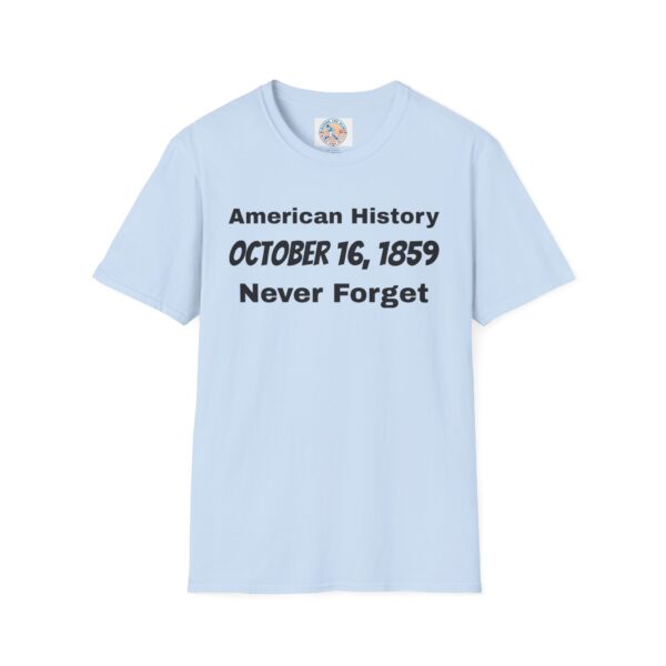 American History T-Shirt - October 16, 1859 - Image 41