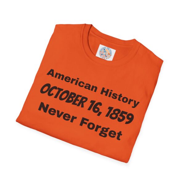 American History T-Shirt - October 16, 1859 - Image 20