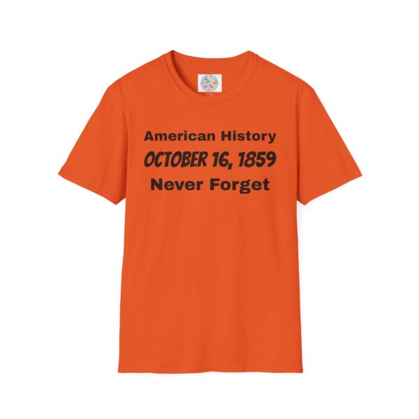 American History T-Shirt - October 16, 1859 - Image 17