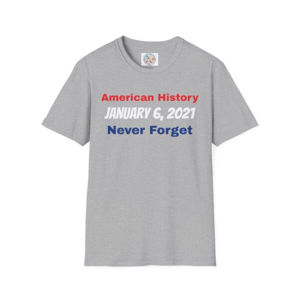 American History T-Shirt January 6, 2021 Never Forget - Image 9