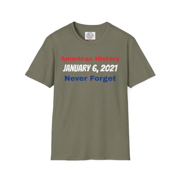 American History T-Shirt January 6, 2021 Never Forget - Image 25