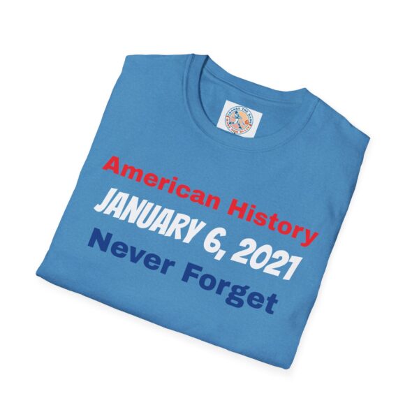 American History T-Shirt January 6, 2021 Never Forget - Image 36