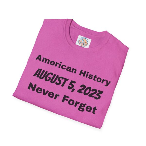 American History Commemorative T-Shirt- Never Forget - Image 48