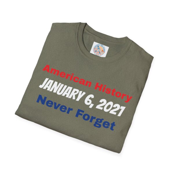 American History T-Shirt January 6, 2021 Never Forget - Image 28