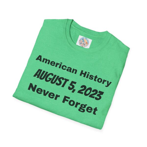 American History Commemorative T-Shirt- Never Forget - Image 28